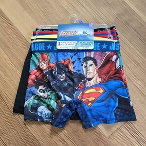 Boys size 8 DC Justice League athletic boxer briefs